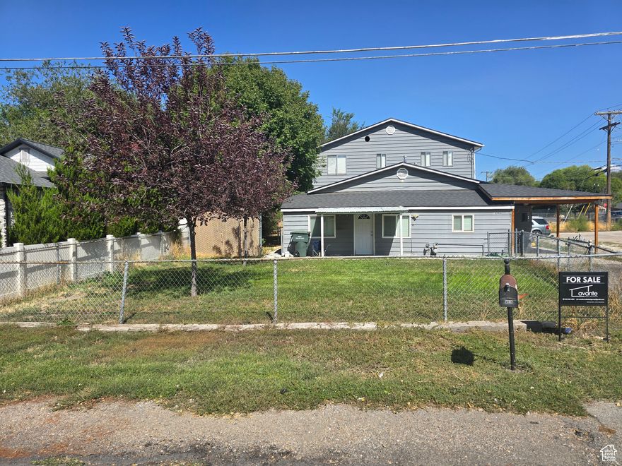 West Valley home with lots of potential! With a .30 acre corner lot, you have enough space to make it your own and plenty of parking space all around. It is seconds away from Redwood road and has great highway access to get you where ever you need. The house is currently rented.