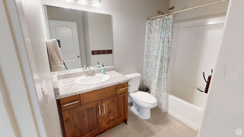 Tiny photo for 3809 E HOLLOW CREST DR, Eagle Mountain, UT 84005 (MLS # 2117605)