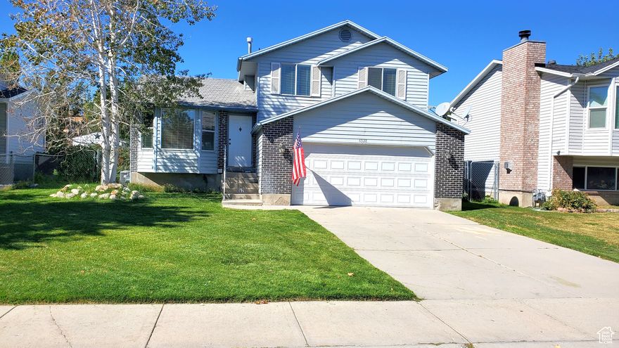 Cute House in the Heart of West Jordan* Amazing Views of Wasatch and Oquirrh Mountains*Near Olympic Oval Training and Rec Center*Open Floor Plan with Vaulted Ceilings and lots of Natural Light*New Stainless Steel Samsung Stove with Air Fryer Setting*New Tile and Dark Hardwood*Neutral Colors* Spacious Master Bedrm*Furnace 2014*New AC 2021*New Water Heater 2020*New Carpet Upstiars 2021*Updated Lighting*Bosh Dishwaster*2 Car Garage*Private Backyard with Gorgeous Vine on Fence*Quiet Neighborhood*Mature Trees*Close to Shopping, Dining, Home Depot and Utah Natural Meat Farm.  A MUST SEE!