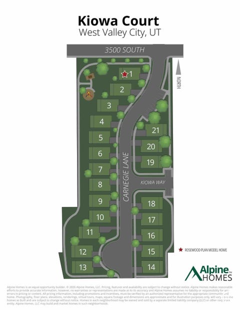 Tiny photo for 3559 S CARNEGIE LN #17, West Valley City, UT 84120 (MLS # 2190515)