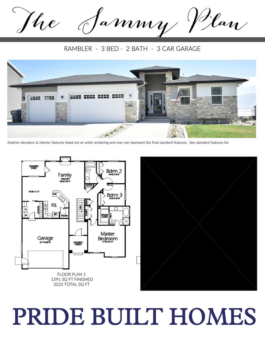THIS HOME IS TO BE BUILT. COME CHECK OUT OUR MODEL HOME AT 158 S. LIBERTY ST, GRANTSVILLE, UT. YOU CAN PUT THIS HOME ON ANY SUITABLE LOT IN THE SPRINGFIELD ESTATE SUBDIVISION. WE ARE A SEMI CUSTOM HOME BUILDER SO WE CAN MAKE CHANGES TO ANY OF OUR PLANS. CALL US TODAY!! THE PICTURES PROVIDED ARE EXAMPLES ONLY NOT FROM THIS EXACT HOME.
