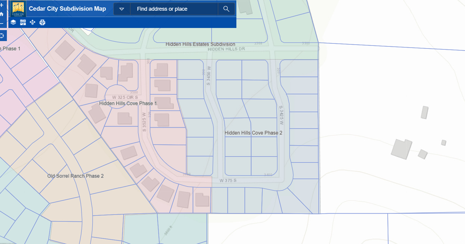 HIDDEN HILLS COVE - Land
