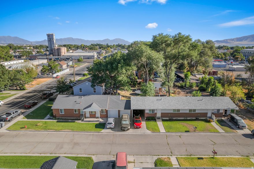 This listing has 2 Buildings with 2 Remodeled and Meticulously Maintained  Duplexes (2 units per building)  One building (built in 1950) has 1 bdrm units and the other building (built in 1996) has 2 bdrm units.   Tax ID 02-039-0059:  (1 bdrm)..Both Tenants are Month to Month.   Tax ID 02-039-0057:  (2 bedroom)... 1 is vacant the other has 6 months left on the lease.  This is a 1031 Exchange.