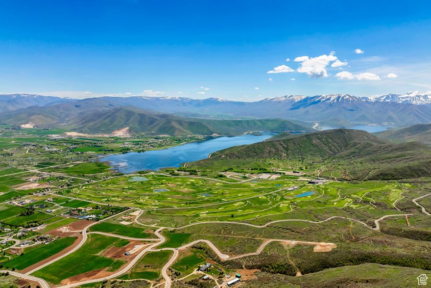 Incredible estate lot 34.7 acres above Soldier Hollow Golf Course. Horse friendly, power, gas, sewer stubbed to lot, and paved road. Located in the Highland at Soldier Hollow. Water will be from Well drilled by buyer. Well permit included. Irrigation from well for 1/2 acre. There are several wonderful building sites on the 34 acres with magnificent views of Mt. Timpanogos, Deer Creek Reservoir, Soldier Hollow Golf Course and Olympic Venue, and the entire Heber Valley.  A Secondary dwelling unit could also be built.  You are minutes from water sports on Deer Creek  and Blue Ribbon fishing on the Provo River.  90 holes of championship golf are but 10 minutes away, and 3 World Class Ski resorts are within 30 minutes.  Build your dream home or vacation get away on this magnificent lot. Borders State Park land along the west boundary.y.