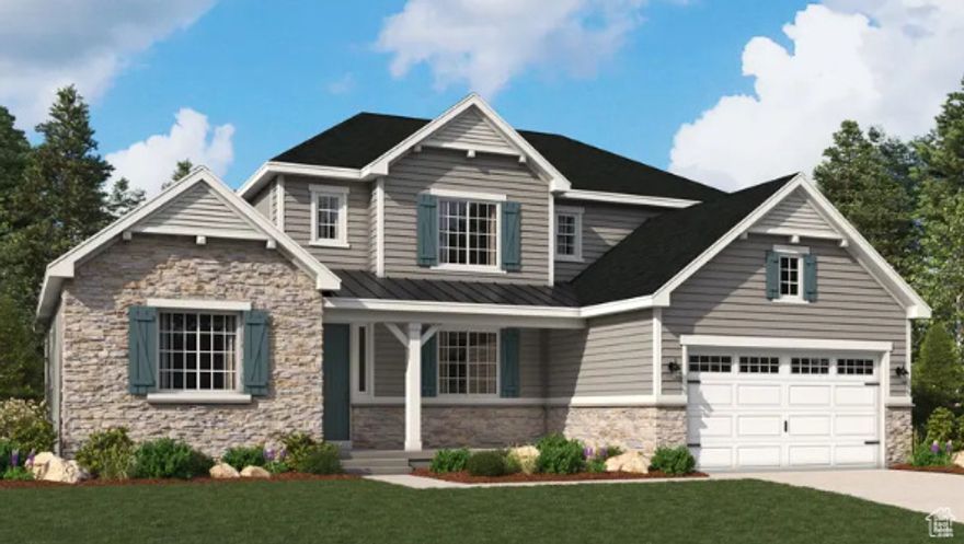 This beautiful Jessica floor plan is a spacious 2 story with a vaulted ceiling entry that leads into the great room. The large kitchen island & family room provide ample space for family and entertainment. The owner's bedroom is on the main floor with a large shower and closet. Three bedrooms upstairs with a full bathroom and a bonus room above the garage. The 3-car garage provides plenty of space for your car and off-road toys to be stored. 8ft doors on the main floor, and 9ft basement. Pictures are of a finished home of the same floor plan and the available home may contain different options, upgrades, and exterior color and elevation style. Buyer to verify square footage.