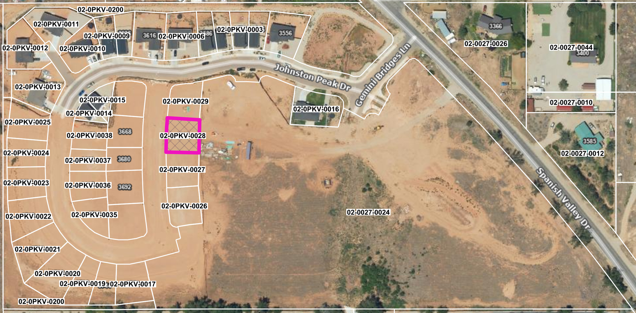 PEAK VIEW SUBDIVISION - Land