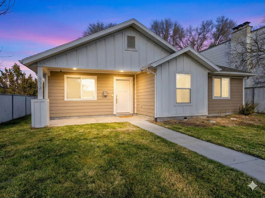 SELLER IS OFFERING $6,000 toward CLOSING COSTS when you use our preferred lender ***.***   NEWER-BUILT, ONE-LEVEL LIVING home in a prime location with NO HOA!!!  Built in 2015, this spacious home offers a beautiful OPEN LAYOUT, generous living spaces, a bonus OFFICE ROOM, and an OVERSIZED 2-Car Garage - all on ONE LEVEL with NO STAIRS!!   The Kitchen is spacious and features high-quality GRANITE COUNTERTOPS, STAINLESS STEEL APPLIANCES, BEAUTIFUL CABINETRY, and plenty of counter space - perfect for cooking and hosting guests.  The microwave hood was replaced with a dedicated RANGE HOOD, providing better ventilation and more effective removal of smoke, odors, and grease while cooking.  The beautiful Primary Bedroom includes an ENSUITE with a NEW toilet and an oversized WALK-IN CLOSET.  SURVEILLANCE CAMERAS around the home are HARDWIRED through the attic for a reliable, low-maintenance setup.  The home also features a WHOLE-HOME WATER SOFTENER.  Both the FRONT YARD & BACKYARD are fully landscaped and spacious, perfect for pets and kids.  This home is located in a DREAM LOCATION - a welcoming neighborhood with a strong sense of community where neighbors look out for each other.  WALKABLE to coffee shops, restaurants, and stores, and just 5 minutes to DOWNTOWN, SUGAR HOUSE, CITY CREEK, and other world-class shopping and entertainment.  This is the home you've been looking for - come see it today!  Information and measurements are provided as a courtesy. Photos are virtually staged. Buyer is advised to obtain their own measurements and verify all information.