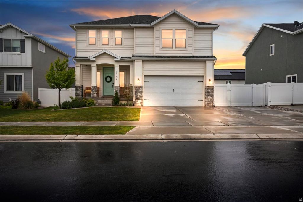 Photo of 7242 N CLEAR SKY LN, Eagle Mountain, UT 84005 (MLS # 2153812)