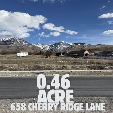 Vacant Land For Sale - 658 Cherry Ridge Ln #39<br/> Cache County, Richmond, UT 84333