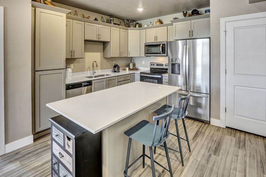 SELLER OFFERING 3% TOWARDS BUYERS CLOSING COSTS + RATE BUY DOWN! Modern condo living in a convenient Sunset location just minutes from Hill Air Force Base, shopping, restaurants, and quick freeway access. This well-maintained 2 bed, 2 bath condo offers a functional open layout with natural light, covered parking, elevator access, and low-maintenance living. Enjoy a private balcony, clubhouse amenities, fitness room, secured access, and beautifully maintained common areas. Whether you're looking for a comfortable place to call home or an easy lifestyle with great accessibility, this condo checks the boxes. Rare opportunity to own in Falcon Ridge with mountain views, modern finishes, and unbeatable proximity to everything Davis County has to offer.   Square footage figures are provided as a courtesy estimate only and were obtained from county records.  Buyer is advised to obtain an independent measurement.