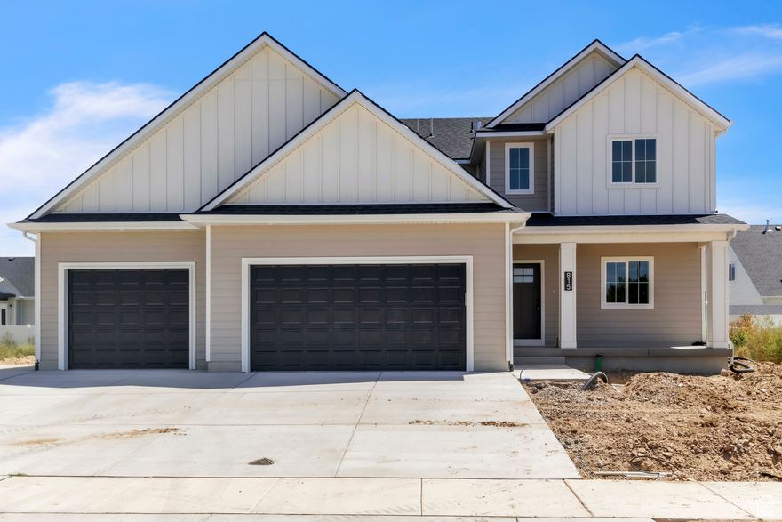 **3-2-1 buy down included with purchase until 12/31 when Buyer uses Seller's preferred lender!** Welcome to your beautiful new home in Spanish Fork, Utah! This community is right across from the Award Winning Adventure Heights park and you get incredible mountain views while still being just minutes away from shopping, food and I-15! A big highlight about this home is the fully finished basement apartment that can be used for Guests, Extra living space or our favorite-additional income! This home is fully loaded with upgrades, giving you the luxury feel at an affordable price! Front yard landscaping will be completed! For additional homes or information about the area, contact us today! Model Home is located at 65 S. 940 E. Santaquin, UT 84655 hours are 12-6 M-F and 12-3 Saturday. *Square footage figures are given as a courtesy estimate only, buyer is advised to obtain an independent measurement.*
