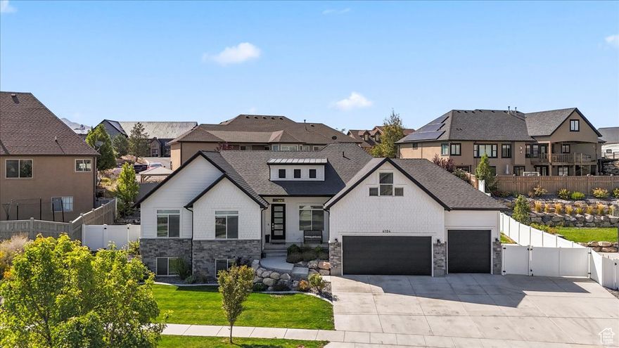 This pristinely maintained, custom-built gem offers the perfect blend of comfort and functionality! Interior Features: Open-concept layout with vaulted ceilings for a spacious, airy feel -Hard surface floors throughout, stylish and easy to maintain -Fully finished basement, perfect for a game room, home gym, guest space or all three -Instantaneous hot water - Radon Mitigation -Reverse Osmosis water filter in kitchen is also connected to the refrigerator. Garage Goals: Massive 3-car garage with built-in workbench, ideal for DIYers or hobbyists.  With room for "tons of your 'I might need this someday' stuff" storage is never a problem. Gated RV parking: Room for the boat, trailer  or both. Bring the toys, we've got space! Fully fenced, low-maintenance, and private yard perfect for kids, pets, or relaxing evenings.  Jellyfish lighting too! Adjacent to The Ranches Golf Club.  Only 5 minutes from shopping, Costco, and a quick hop to restaurants- enjoy all the convenience without sacrificing peace and quiet. This is more than a home - it's the lifestyle upgrade you've been waiting for! Square footage figures are provided as a courtesy estimate from county records. Buyer to verify all information.
