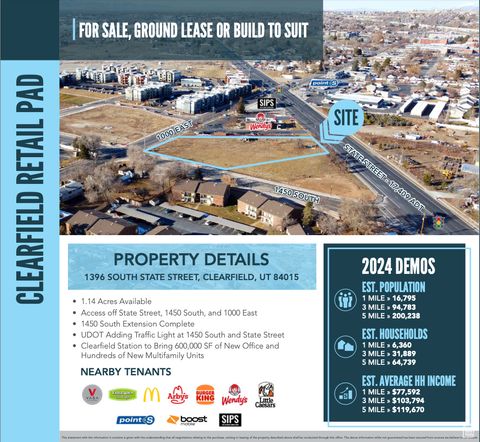 Photo of 1396 S STATE ST, Clearfield, UT 84015 (MLS # 2065107)