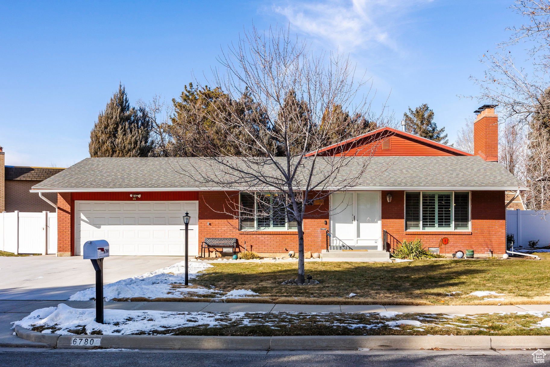 This Immaculate, Move-In Ready Cottonwood Heights Home offers the perfect blend of tranquility and convenience. Located on a peaceful, non-through street with local traffic only, it is still just minutes from freeway access, ski resorts, and outdoor recreation in Big and Little Cottonwood Canyons. Fort Union Shopping Center and other amenities are also close by, ensuring effortless access to everything you need. Inside, you'll love the clean, bright, and open floor plan. The owners have made thoughtful updates throughout, including newer carpet, fresh paint, and new concrete front walks and driveway. The home features spacious bedrooms, a cozy living room with a fireplace, and a sunroom off the kitchen that serves as a versatile flex space. The exterior includes a large front-side yard, perfect for parking extra vehicles or recreational toys. The fully fenced backyard is equipped with an automatic sprinkler system for easy maintenance.