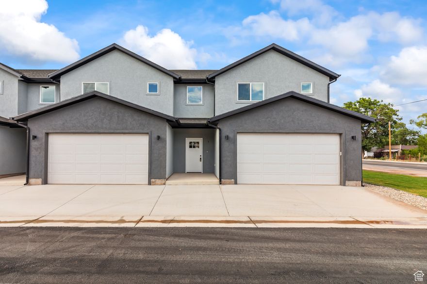 Just completed and never lived in, this beautifully designed home offers modern comfort and functionality throughout. Step into a welcoming entryway that leads to an open-concept kitchen and living area, complete with a sliding glass door providing easy access to the backyard - perfect for indoor-outdoor living. The main floor also features a convenient half bath, pantry, and storage closet, all located just off the attached 2-car garage for everyday ease. Upstairs, you'll find a spacious primary suite with an attached bathroom and walk-in closet. Two additional bedrooms share a full bath, and a dedicated laundry room adds extra practicality to the upper level.