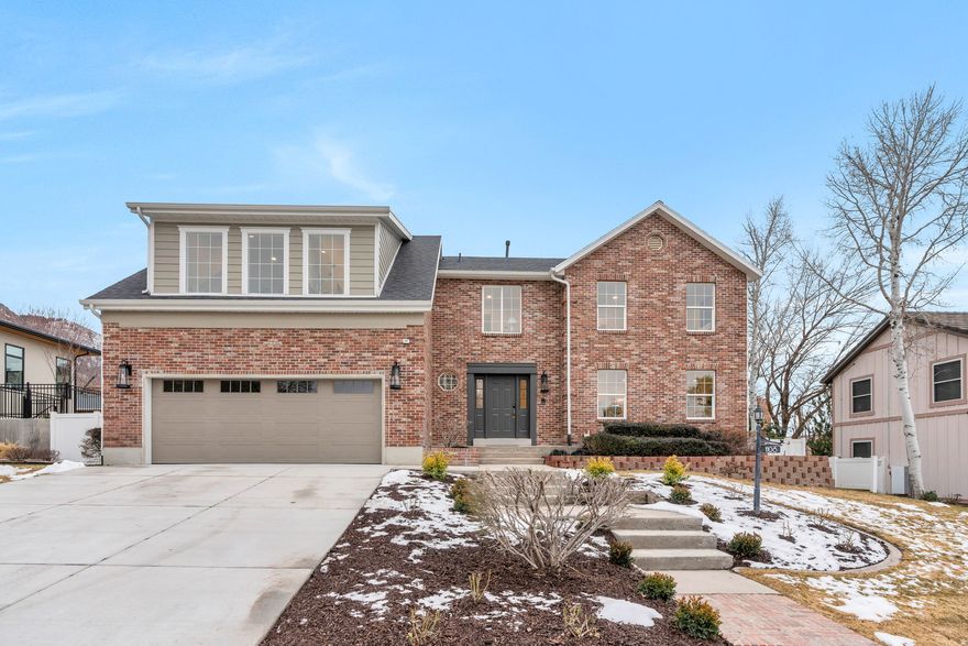 Don't miss your opportunity to own this stunning, fully remodeled home in the highly sought-after Temple Heights neighborhood of Provo. This stately five-bedroom, two-and-a-half-bathroom residence offers generous living spaces designed for both comfort and versatility. Take in breathtaking mountain views right from your doorstep, and enjoy the unbeatable convenience of being within walking distance to local elementary, junior high, and high schools, as well as Brigham Young University. Outdoor enthusiasts will love the close proximity to Rock Canyon Park and the nearby Rock Canyon Trailhead, offering easy access to hiking, recreation, and Utah's natural beauty. This is more than a home-it's a lifestyle in one of Provo's most desirable communities.   Square footage figures are provided as a courtesy estimate only and were obtained from County Records. Buyer to verify all.