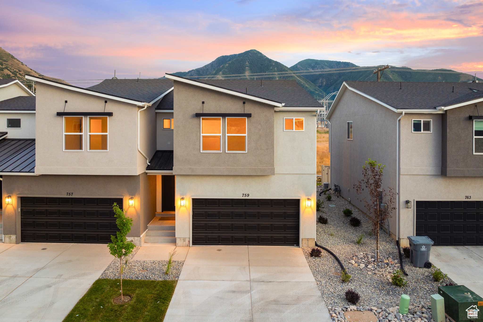 Move in ready town home located on the foothills of Mapleton. Home features 3 bd rooms, 2.5 bths, 2 car garage, laminate flooring through main level, custom stained knotty alder cabinets, quartz counter tops, walk in panty, spacious owners suite with walk in closet. $10,000 preferred lender incentive. Call agent for more details. Photos floor plans and drawings are examples, colors and options may vary and are subject to change. Lot premiums may apply.