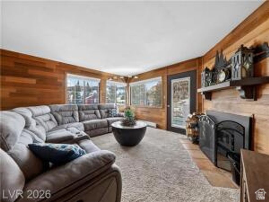 Situated in Giant Steps Condos in Brian Head Americas highest resort town. This coveted corner unit offers true ski-in, ski-out access just steps from the Giant Steps lift. Only 3 hours from Las Vegas and 4 from Salt Lake City, with easy access to Cedar City and Parowan. This 2-bedroom, 2-bath condo features an open layout with kitchen, dining, and living areas, plus a wraparound covered deck with panoramic views. Updates include a wood fireplace insert with new liner, new blinds, refrigerator, furniture, baseboards, refreshed cabinetry, new bath flooring and fixtures, lighting, water heater, and main valve. Amenities include a clubhouse, spa, game room, laundry, covered parking, and year-round access.