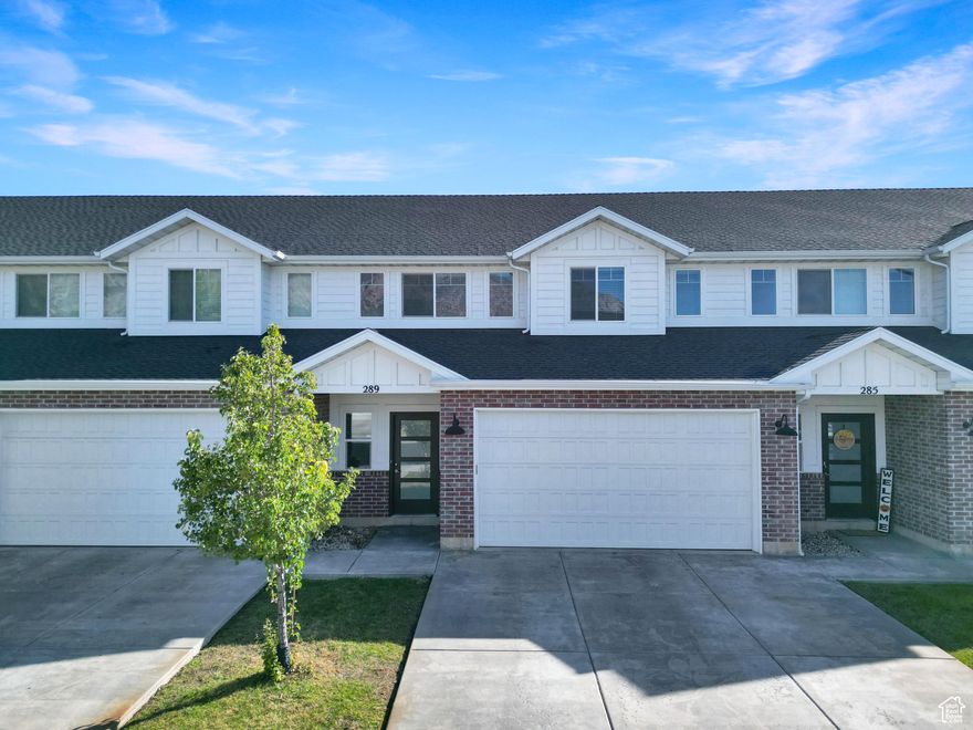 Don't miss your chance to own this spacious and stylish Sunset View townhome! This well-designed home features a large, modern kitchen with beautiful quartz countertops, ample cabinet space, and an impressive HUGE walk-in pantry. The open-concept great room is ideal for entertaining or relaxing in comfort. Upstairs, you'll find 3 generously sized bedrooms and 2.5 bathrooms, including a massive primary suite complete with a private ensuite bath and walk-in closet. Enjoy the convenience of having the laundry room on the same level as the bedrooms. Step outside to your own private 10' x 10' patio. Move-in ready and waiting for you-schedule your private showing today!