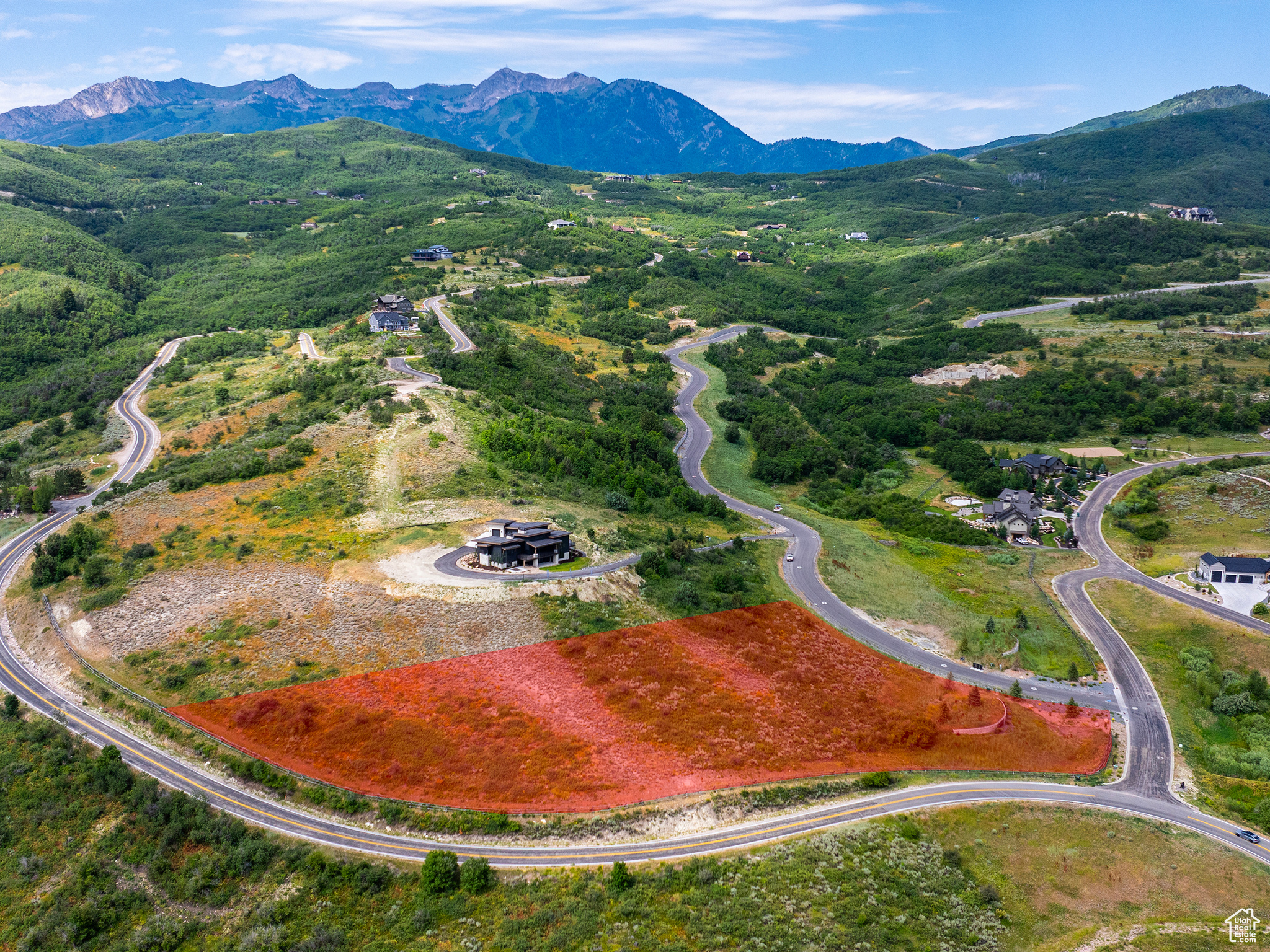 This is where your legacy begins. Perched on 4.11 pristine acres at the entrance of Legacy Mountain Estates, this one-of-a-kind homesite offers jaw-dropping panoramic views of Pineview Reservoir, sweeping open space, and the snow-capped peaks of Powder Mountain. It's the kind of setting that stops you in your tracks-and invites you to dream big. Tucked within one of Ogden Valley's most coveted communities, Legacy Mountain Estates spans 280 wooded acres with just 48 estate-sized lots-a rare blend of privacy, natural beauty, and exclusivity. Towering pines, golden oaks, and vibrant maples surround you in every direction, while the convenience of Snowbasin Resort just 4 miles away puts world-class skiing and mountain adventures at your fingertips. This is more than just a homesite-it's a chance to create a showpiece retreat with unobstructed views of the Wasatch Range, where every sunrise feels like a private showing. With water and sewer connection fees already paid, you're one step closer to breaking ground on the mountain estate you've always imagined. *All property information, boundaries and documents to be verified by buyer.