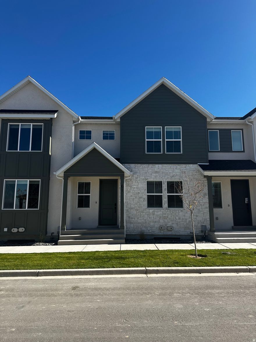 BEAUTIFUL COMPLETED TOWNHOME! Fully finished, luxury townhome in gorgeous Mapleton. Features 3 bedrooms and 3.5 bathrooms, along with an open-concept main living space with the family room at the front of the home and the kitchen and dining nearby. The kitchen includes a spacious walk-in pantry and gas range stove for a gourmet cooking experience. Luxury touches such as high ceilings and disc lights in each room are included to elevate your everyday living experience. A loft at the top of the stairs provides a spacious hub for a study or reading nook. Relax in your primary suite and spacious bathroom, including a large walk-in closet with a window. And finally, enjoy countless possibilities with your finished basement, such as a hobby room, music room, or library. Seller offering incentives with preferred lender!