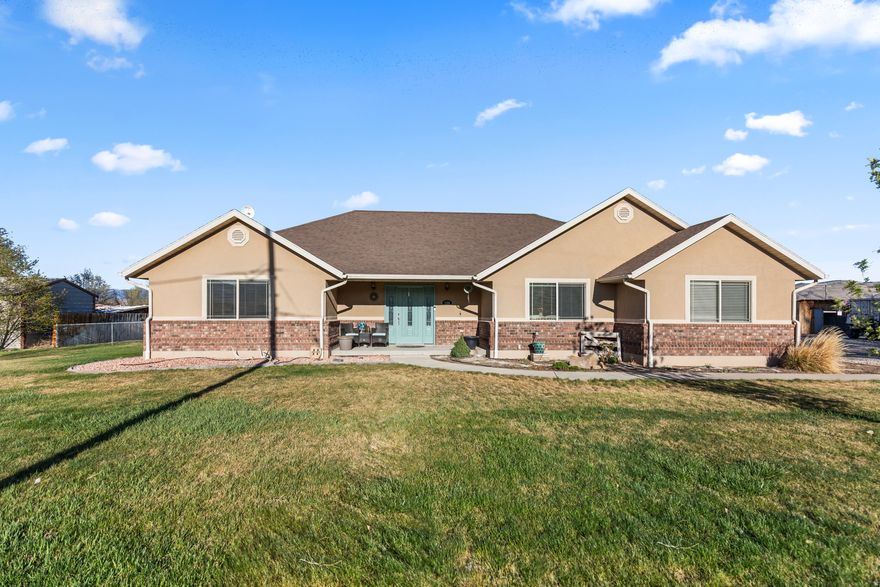 Single level home on 3.97 acres featuring an open concept floor plan with spacious living areas and great natural light. Step outside and take in the endless possibilities- room for animals, equipment or simply enjoying privacy and space. Includes a 40X60 shop equipped with a 12,000 pound rated car lift, a salon and a half bathroom! Seller is related to agent.