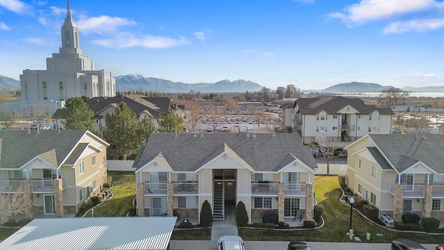 Location, location, location! This condo is exactly what you were looking for! Close to the freeway without the noise, close to UVU and any kind of shopping you might need. Let the convenience of this property make your life a little bit easier. This ground floor unit offers covered parking and a darling patio with storage and space to BBQ this summer! The bathroom boasts a large soaking tub to ease all of your cares, and with a new water heater, you won't be running out of hot water any time soon! The updated kitchen cabinets is inviting and bright, perfect for get togethers. Don't let this pass you by!