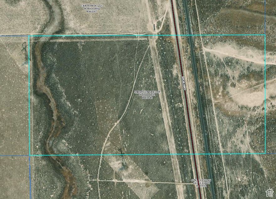 475 North Highway 36  For sale, trade, lease, joint venture, seller financing, may divide into smaller parcels This property has 1320 feet (1/4 mile), of frontage on highway 36 in Tooele County.  BOTH SIDES of the road.  Also has an existing well.  It has ingress and egress from highway 36 with an existing well and nearly flat.  Would be a great commercial for any number of businesses. Part of Utah Inland Port - great location because highway 73 is about 4 miles away connecting to Cedar and Utah valleys, and rail is available on East part of the property. Business park, Service Station, Shopping center, Tire shop, Trailer- RV park, RV sales, Truck sales, Apartment buildings, Condominiums, Subdivision, Strip Mall Currently Zoned Ag, Buyer can apply for water rights for this property through the state.  You can apply for 4.73 acre feet of water.    Sellers will cooperate with you for zoning change.