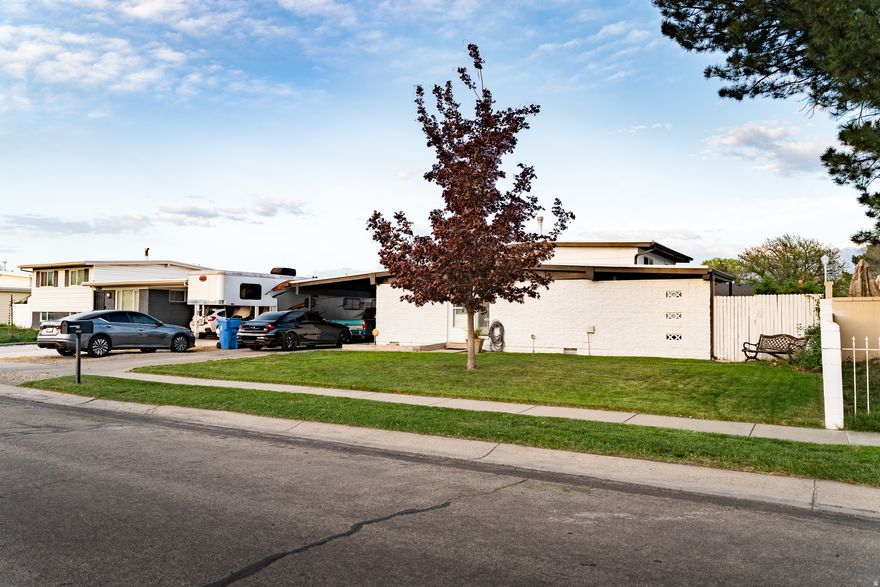 Charming starter home with endless potential! Ideally located close to schools, shopping, and freeway access, this 4-bedroom, 1.75-bath home offers both convenience and opportunity. Recent updates include a new roof and central A/C, giving you a solid foundation to build on. Inside, you'll find a functional layout with plenty of space to make your own. Fresh interior paint is imminent, giving the home an updated feel, and offers an opportunity to customize finishes to your personal style. The tall 2-car garage (24x24 with 8ft door & 9ft ceiling) adds practicality, and the additional carport provides extra covered parking. Step outside to a covered patio, perfect for relaxing or entertaining while enjoying a space you can continue to enhance over time. Already wired for a HOT TUB. Whether you're a first-time buyer or looking for a property you can personalize, this home is the perfect canvas to design a space that truly fits your lifestyle.  Square footage figures are provided as a courtesy estimate only and were obtained from county Records .  Buyer is advised to obtain an independent measurement.