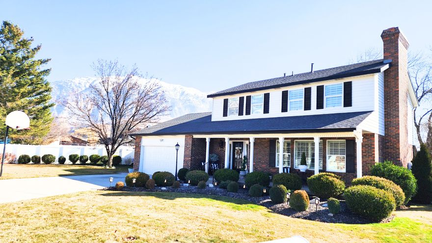 Exceptional opportunity to own a spacious 2-story home with a finished basement and ADU potential on a much larger 0.38-acre lot! Featuring 6 bedrooms and 3.5 baths with multiple spacious walk-in showers, this home offers abundant space for family living. Enjoy a large vegetable garden, mountain views, mature trees, and a fully fenced backyard. Upgraded systems include solar panels, roof, HVAC, water heater, gutters, and LVP flooring. Plenty of driveway and garage parking adds convenience. This property provides unmatched flexibility and comfort. Buyer to verify square footage; basement and ADU potential. This home combines modern upgrades, outdoor living, and lifestyle-truly one-of-a-kind in the neighborhood!