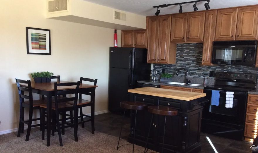 Hard to find remodeled unit with vaulted ceilings and large private balcony. Bonus den converted into bed room with bunk beds. A/C 2 years old. New washer/dryer. Sold furnished.