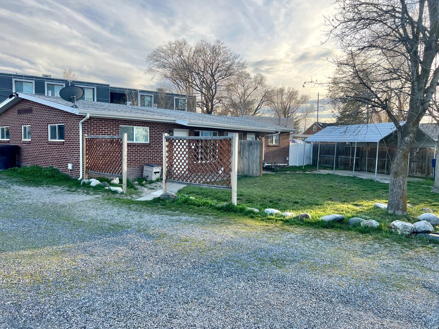 Updated Duplex in desirable Millcreek location on a quiet cul-de-sac. This property is move-in ready as the perfect owner occupied investment, or as a valuable rental property for investor's portfolio! Currently has established tenants in both units, who are now month to month, and show interest in renewing a lease! Each unit has 2 beds/1 bath, new kitchen, (unit A has a dishwasher) fully fenced, separate yards, newer A/C in both sides, laundry hook-ups, covered parking, & storage sheds. New windows, flooring, cabinets & paint. No details were overlooked. This location is hard to beat! SHOWINGS AVAILABLE WITH at least 2 HOURS NOTICE AND BY CONFIRMED APPT ONLY  on WEDS 5:30 PM-7:30 PM, FRIDAYS 5:30 PM-7:30 PM, SUNDAYS 11:00 AM-2:00 PM *Sq ftg figures are provided as a courtesy estimate only.  Buyer is advised to obtain an independent measurement.