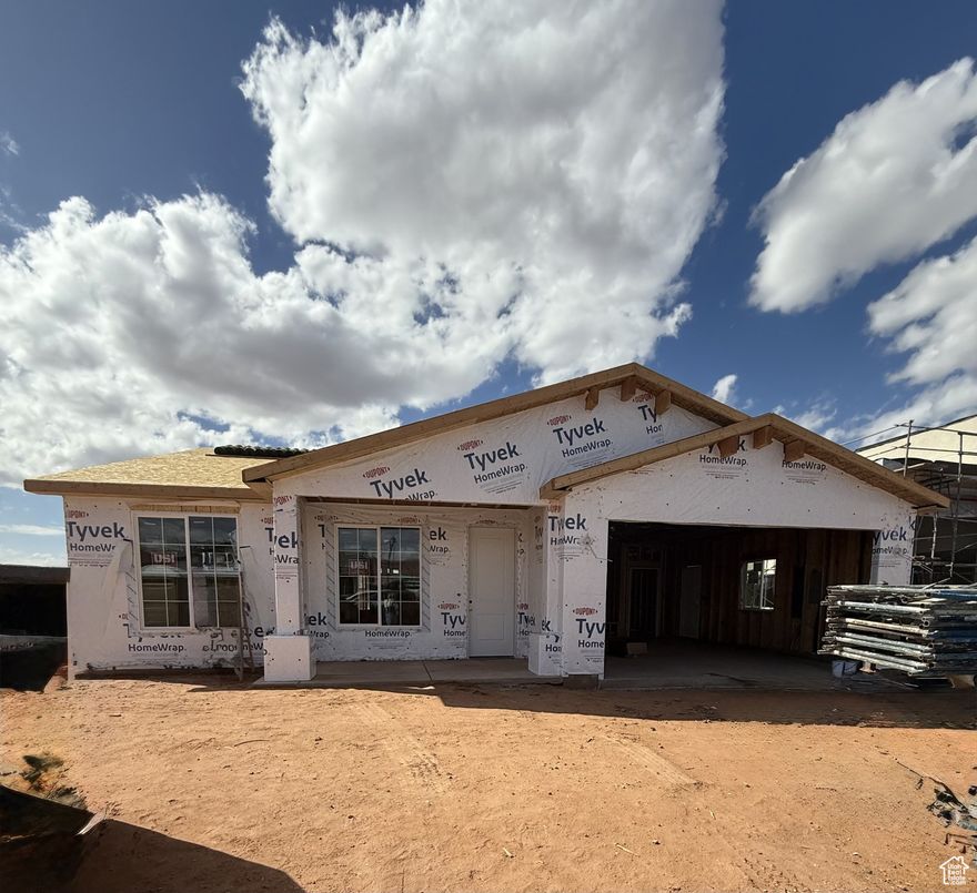 Welcome to desert paradise at The Preserve at Alaia (formerly known as Stucki Farms). Featuring our single level Cliffrose floor plan, this community is adjacent to the stunning and luxurious surf club at Zion Shores! This exceptional neighborhood offers a perfect blend of modern living and outdoor adventure. Situated near exciting off-roading trails, minutes from St. George, and only 45 minutes from Zion National Park! This Visionary home is built with 2x6 framing and R-50/R-19 insulation for extra heat/cooling efficiency year-round. Experience the joy of living in a vibrant community designed for those who appreciate nature, quality craftsmanship, and a convenient lifestyle. ASK ABOUT OUR PREFERRED LENDER INCENTIVES!!! This home is powered by Dixie Power.
