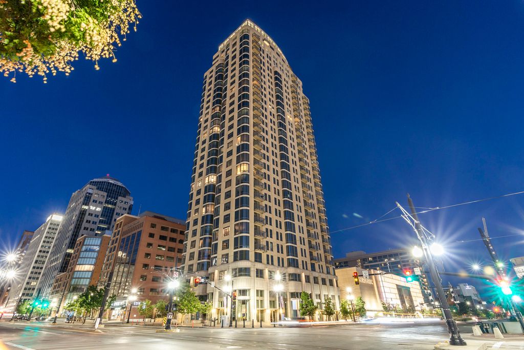 Photo of 99 W SOUTH TEMPLE #1502, Salt Lake City, UT 84101 (MLS # 2140217)