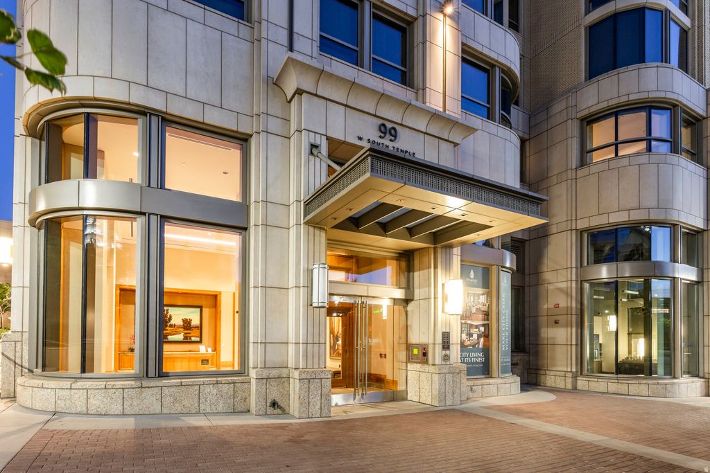 Photo of 99 W SOUTH TEMPLE #1502, Salt Lake City, UT 84101 (MLS # 2140217)