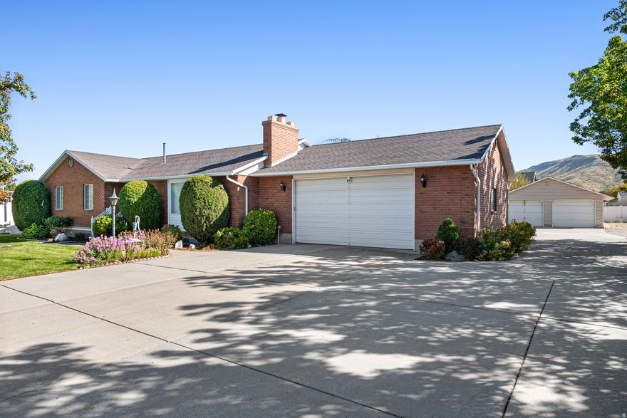 Rare find! Beautiful, cozy home on a 1/2 acre horse property next to great shopping and restaurants.   5 bedrooms, 3 bathrooms with a large family room and large covered patio for family parties and barbecues.   2 car garage (attached)  and a 2 car garage (detached)  that can be used for extra covered parking or a great workshop.   Square footage figures are provided as a courtesy estimate only and were obtained from county records.  Buyer is advised to obtain an independent measurement.