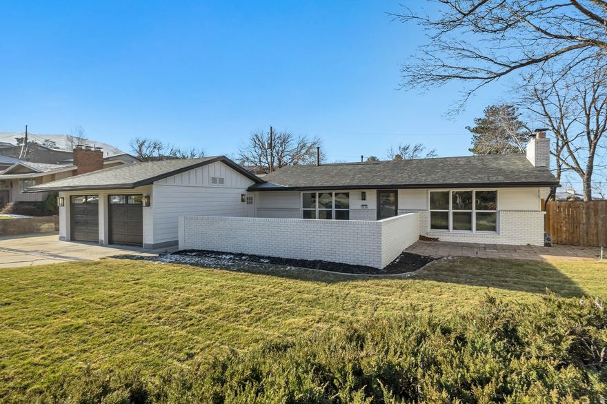 Stunning Modern remodel in this Bountiful Bench Neighborhood. Full permits, new roof, kitchen, bathrooms, and basement apartment. Open House on Jan 17, 11-1:30 pm.  Fully permitted remodel with Bountiful City, New Garage, Mudroom Add, Roof, Windows, Kitchens and baths, All finishes, and Basement ADU. All new landscaping and grass. There is not another home like this around! This luxury will be your new Home.  Sq ft compiled from Tax Data and Contractor's plans. Come and enjoy our Open House, or call your agent for a private showing. Just don't miss it!