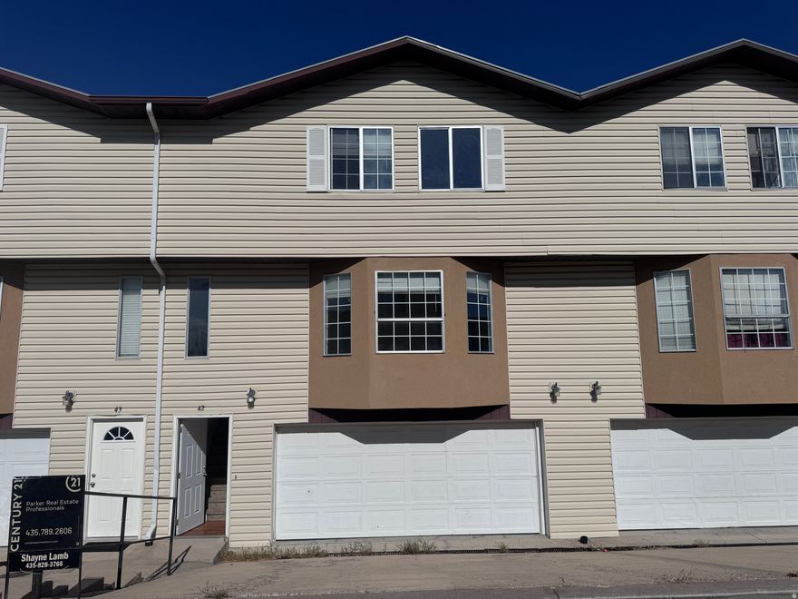 Welcome to your charming 3-bedroom, 2-bath townhome at 1350 West 150 North, Unit 42, in the desirable Pheasant Glen Subdivision of Vernal, Utah!  This condo (approximately 1,289 sq ft,  offers comfortable, low-maintenance living in a friendly community perfect for first-time buyers. Inside the Home,=Step into a bright, functional layout with three spacious bedrooms and two baths, ideal for comfortable living and guests. The thoughtfully designed spaces provide plenty of room for relaxation, work, or play.