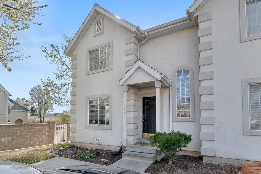 Fantastic 3 bedroom End-unit townhome, with private back yard, located in the heart of Pleasant Grove! Just minutes to schools, shopping and Dining! Impressive, oversized walk-in pantry, updated LVP flooring in the kitchen and dining areas, one of the largest backyards in the community, storage under the stairs, and no back door neighbors! All major kitchen appliances are included in the sale. The roof was replaced in 2022 by the HOA and the Water heater was replaced in 2020. The community amenities include a playground, basketball court, and plenty of open space! Square footage figures are provided as a courtesy estimate only and were obtained from the county . Buyer is advised to obtain an independent measurement.