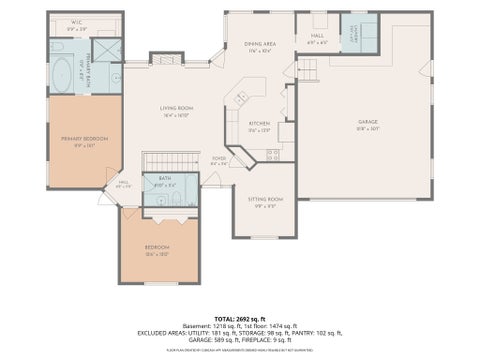 Tiny photo for 1334 E 1380 N, Lehi, UT 84043 (MLS # 2188440)