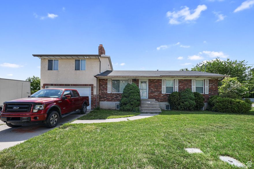 This six bedroom home is ready to be yours.  Great location, next to elementary school and close to shopping and parks.  Fitness center is two blocks away.  Big fenced back yard for privacy or pets.  Inside has updated kitchen and new carpet in most of the house. Solar panels are owned free and clear, so keep your power bills next to nothing.   Home is east facing with nice views of the mountains.    Easy access to nearby freeway and major roads.   Square footage figures are provided as a courtesy estimate only and were obtained from county records .  Lot is bigger than county records show, square footage obtained by measurement.  Buyer is advised to obtain an independent measurement.
