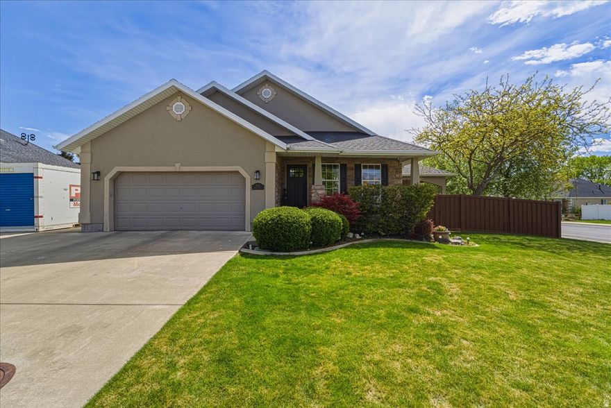 Beautiful Cedar Hills rambler, nestled on a corner lot, in an incredible neighborhood/community. The sellers are going to miss the folks, kids, neighbors, the nearby walking trails, and parks! From the second you pull up, you will notice the care and pride of ownership. This home shows well and is very well maintained. Newer AC. Newer Furnace. Newer Water Heater. Updated kitchen featuring gorgeous granite countertops and a stunning back splash. Stainless steel appliances. Pantry. Walk through the large vinyl slider to land in your own private oasis. Enjoy sitting on the covered patio, surrounded by mature shade throwing trees, and don't forget there is a hot tub hookup too! The seller has loved their garden boxes and so will you! Spacious 2 car garage, flanked by a generous RV pad. With 3 beds up and 3 beds down, this home has alot of options for offices, guest rooms, kids rooms, craft rooms, etc. Main Level Living, if needed. Downstairs has a expansive family room, attached to a wonderful flex room (gym, game room, man cave, wet bar for entertaining, etc.) This home has too many feature to list them all. Seller has loved the school system and their proximity to the home as well. Schedule your tour today!