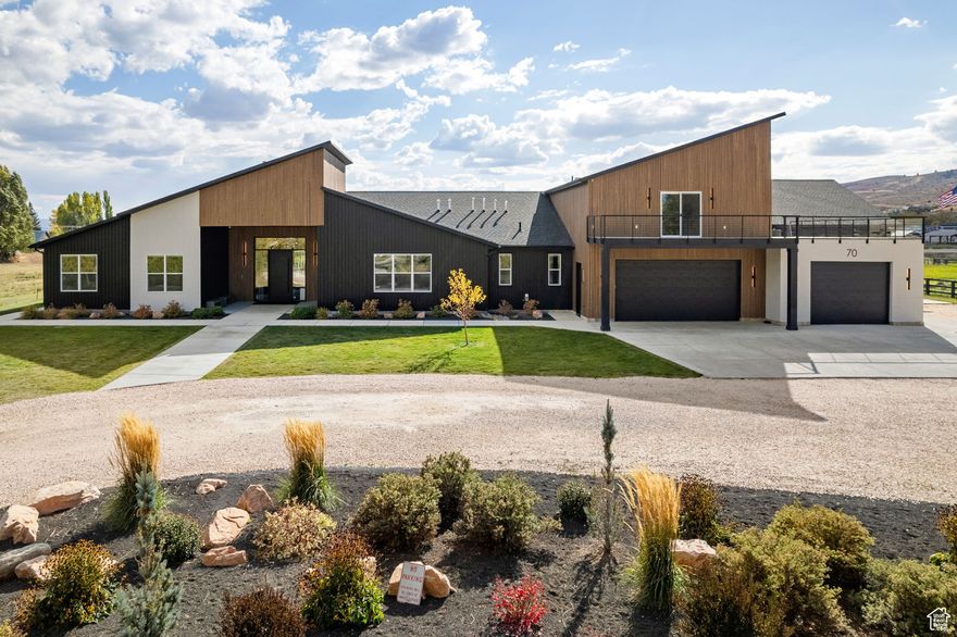 Don't miss out on this amazing one of a kind modern home in the central part of Garden City. Year round fun with a private INDOOR pool with slide and sports court.  Beautiful six bedrooms, 8 baths, fully equipped kitchen with high end, stainless steel appliances. Large gathering areas.  Sleeps 40.  Spacious open kitchen to the dining-living area.  Outdoor covered patio with close proximity to the hot tub. Large backyard for cornhole and spikeball tournaments  Private indoor pool with bathroom and dressing room for convenience.  Sport court features full size basketball court, volleyball and pickleball.  Perfect for all ages.   Close to all the festivities that Bear Lake offers.  Comes fully furnished; turn key ready for nightly rentals.  Call today for a private Showing!