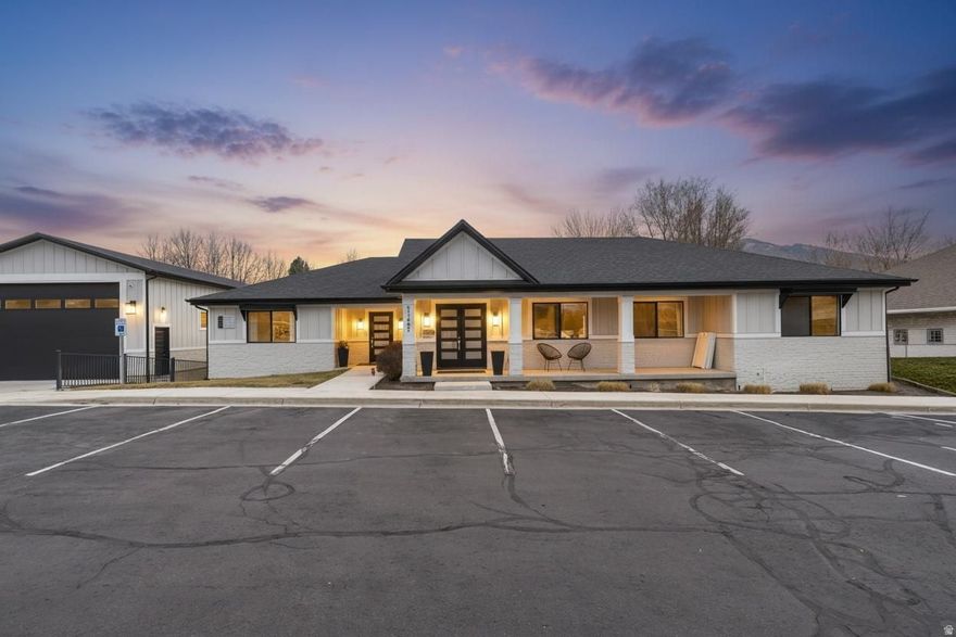 Building description Welcome to 11451 S. 700 E. Draper, UT 84020, a beautifully updated and professionally designed commercial property ideal for a medical, wellness, or boutique office practice. Nestled against a picturesque mountain backdrop, this single space offers exceptional curb appeal with a clean, contemporary exterior, updated landscaping, and convenient client parking.  Step inside to a spacious and stylish reception area featuring luxury vinyl wood-style flooring, and a calming neutral color palette. The lobby comes with a reception desk, large windows which allow natural lighting, and recessed lighting throughout.  The layout includes multiple private treatment rooms and consultation spaces, each designed for maximum comfort and efficiency. Every room is outfitted with premium finishes, ample natural light, modern fixtures ready to support a range of professional services from aesthetics to counseling or wellness treatments. The space also has 1 breakroom, two bathrooms, 6 offices, and plenty of open space.  Additional highlights include:  Two private entrances for client discretion or staff convenience  Built-in cabinetry and shelving throughout  High-end window treatments for privacy and ambiance  Updated HVAC and lighting systems  Fully functional kitchenette or prep area  Whether you're expanding your practice or launching a new one, this thoughtfully designed space delivers a professional and serene environment that's sure to impress both clients and team members.  *1,400 SF detached garage can also be leased for an additional cost.  **The main floor can be split into to two suites. Both having 3 offices spaces, a lobby, and a bathroom.  ***The property can be purchased if interested (estimated to be $2,500,000).  Schedule a private tour today to experience the potential of this exceptional property.  Building highlights 4 Minutes from the I-15 Freeway 700 E. Monument Sign Space` Daily Traffic Count = 15,000 22 parking stalls Detached 1,400 Garage (for an additional price) ADA Compliant Across the Street from Harmons Grocery Store Within Walking Distance to a Maverik Gas Station 13 Minute Walk from a Trax Station