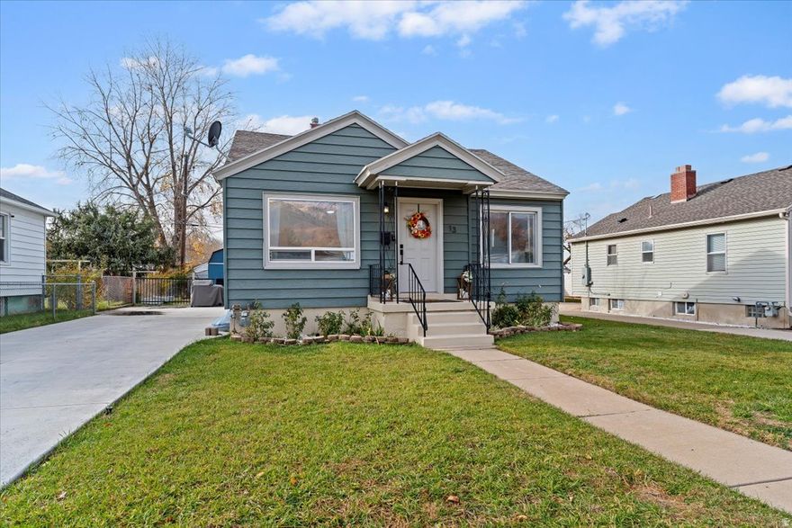Don't miss this 3 bedroom bungalow in South Ogden.  Featuring tons of natural light, mountain views, an updated kitchen, spacious primary en suite and a fenced backyard with 2 large storage sheds. This home is cute as a button and has everything you've been looking for!