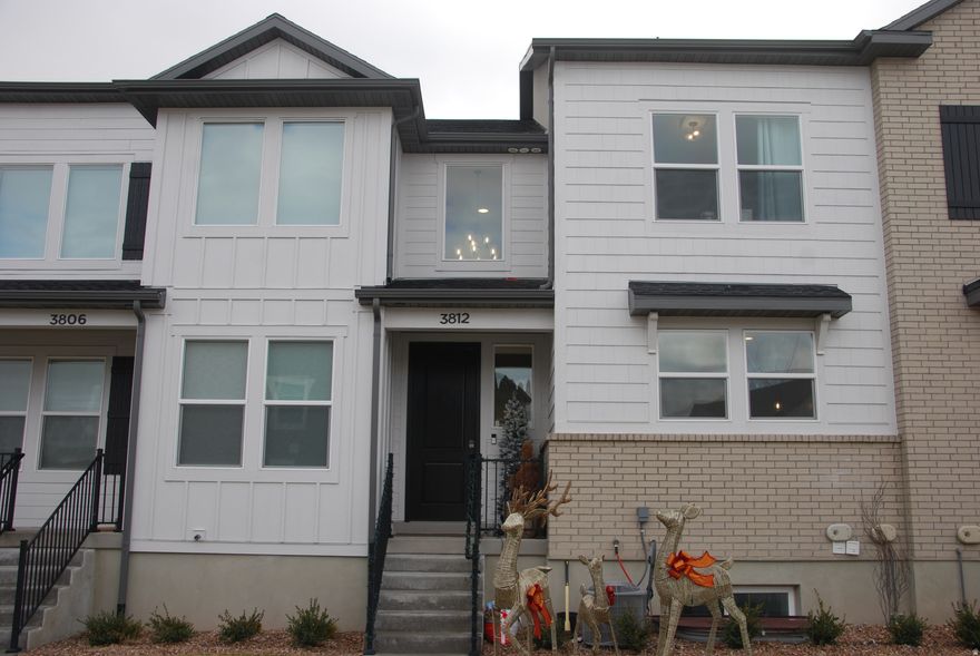 This spacious Townhouse has an open-concept living spaces with 4 bedrooms and 3 1/2 bathrooms.  Situated in our River Point neighborhood in Lehi, everything you need is just moments away. River Point community amenities include a clubhouse with a gym, a large pool, and playground  just to name a few! Reach out today for more information or to set up a visit to the community! Buyers and/or their agents are encouraged to verify all details independently. Sellers working to finish a kitchennet in the basement. It will be finished in about three weeks.