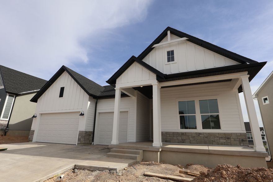Aww...the smell of a brand-new home! Welcome to this spacious rambler floorplan nestled in the highly sought-after East Layton community of Eastridge Park. Tucked away in a peaceful setting, this home offers the perfect blend of comfort, quality, and convenience. Come experience firsthand the thoughtful layout and craftsmanship that truly set this home apart. Enjoy unbeatable access to everything Layton has to offer-just minutes from shopping & dining, and only 7 minutes to Station Park, Harmons Grocery, and Lagoon Theme Park. Commuting will be a breeze with a quick 30-minute drive to downtown Salt Lake City via Hwy 89. Step outside your door to the scenic paved Kayscreek Trail, perfect for walking or biking. Take in breathtaking surroundings with frequent wildlife sightings, stunning sunsets, and snowcapped mountain views from your own deck.