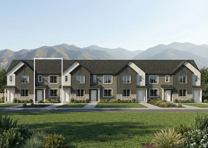 Offering $10,000 in concessions plus a washer, dryer, and fridge included!! Come and out and see them before they are gone. This townhome has a 2 car garage, a large open kitchen and living space with high quality finishes including- quartz countertops, LVP flooring, and stainless steel appliances. Upstairs you'll find 3 bedrooms, including a large master with it's own walk in closet. Enjoy all the amazing community amenities like the pavilion, pickleball courts, & playground -- all at a great price point. Enjoy beautiful views from this incredible location as well plus 4 walking trails nearby. HOA covers all exterior landscaping maintenance, exterior building maintenance, snow removal on driveways, property & liability insurance coverage, trash and 1 gig of high speed fiber internet.