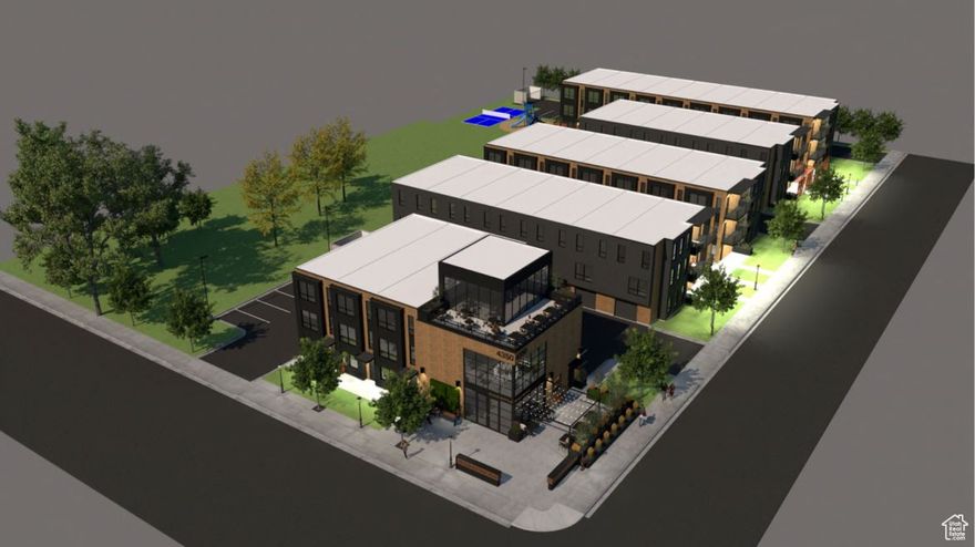 Incredible opportunity to own this brand new 32 unit complex in the heart of Millcreek.  Thirty-one high-end townhomes with premium interior  finishes including quartz waterfall countertops, modern cabinetry, high efficiency HVAC,  Google Fiber, ample windows providing an abundance of natural daylight. Every unit has its own tandem 2 car garage. Common area pickleball/sport court and one corner commercial unit.  Wonderful east side location close to ski resorts, downtown Salt Lake, great schools and shopping.  First units estimated finish date in July with the full project completion slated for November.  Each unit will have its own tax id allowing for future flexibility in sales. Call to schedule an accompanied walk through.