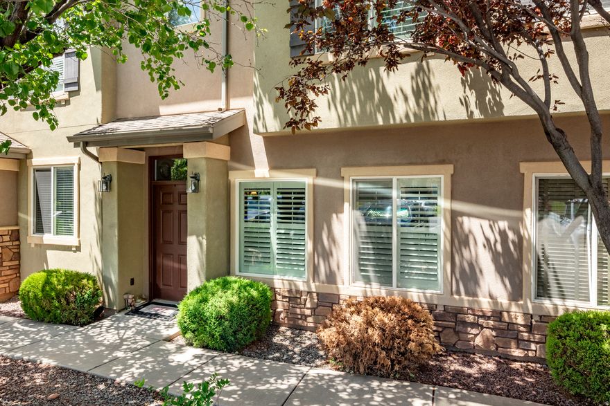 Welcome to this clean and well-kept townhome in the highly desirable Cedar Crossing subdivision. Located just minutes from the hospital and Canyon View High School, this home offers both comfort and convenience. The thoughtfully laid-out floor plan features 3 bedrooms and 2.5 bathrooms across the main and upper levels, along with the ease of an attached garage. Enjoy resort-style community amenities including a pool, exercise room, theater, and clubhouse. Whether you're looking for a place to call home or a solid long-term investment, this low-maintenance property offers a warm, inviting feel in a location that's hard to beat.